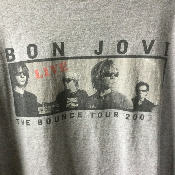 Vintage Bon Jovi Concert Tee - Picture 2 of 5